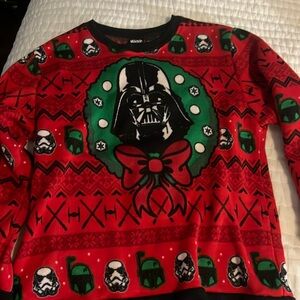 Star Wars darth Vader holiday sweater